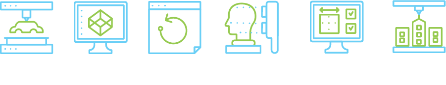 Aditivna proizvodnja, Izdelava 3D modelov, Povratni inženiring, 3D skeniranje in meritve, Popravilo in prevajanje 3D podatkov, Izdelava modela